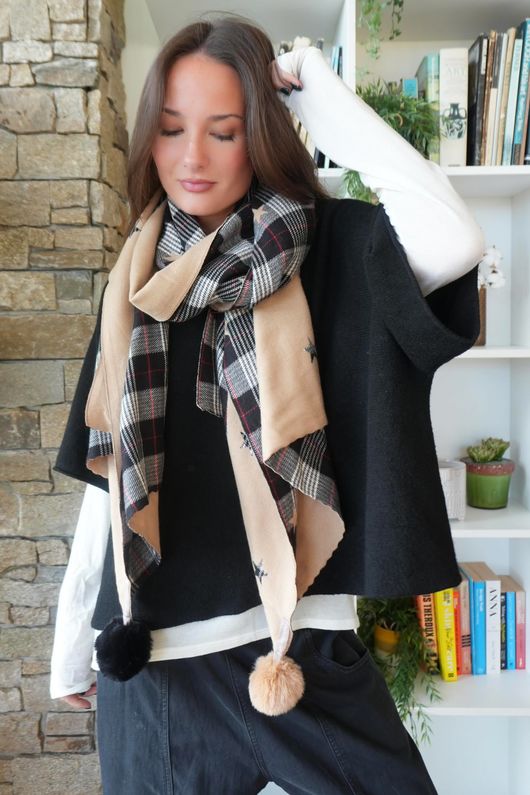 Ansell Scarf Camel /10 